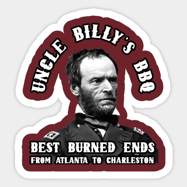 Uncle Billy's BBQ Sticker by DavidIWilliams